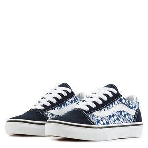Vans Off the Wall Navy & White old Skool lace up sneakers